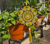 Mandala art evil eye hangings