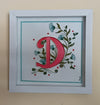 Wall Hanging Frame Alphabet - D