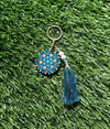 Mandala art key chain