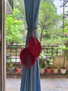 Macrame-Leaf Curtain ties - Hunar Hatti
