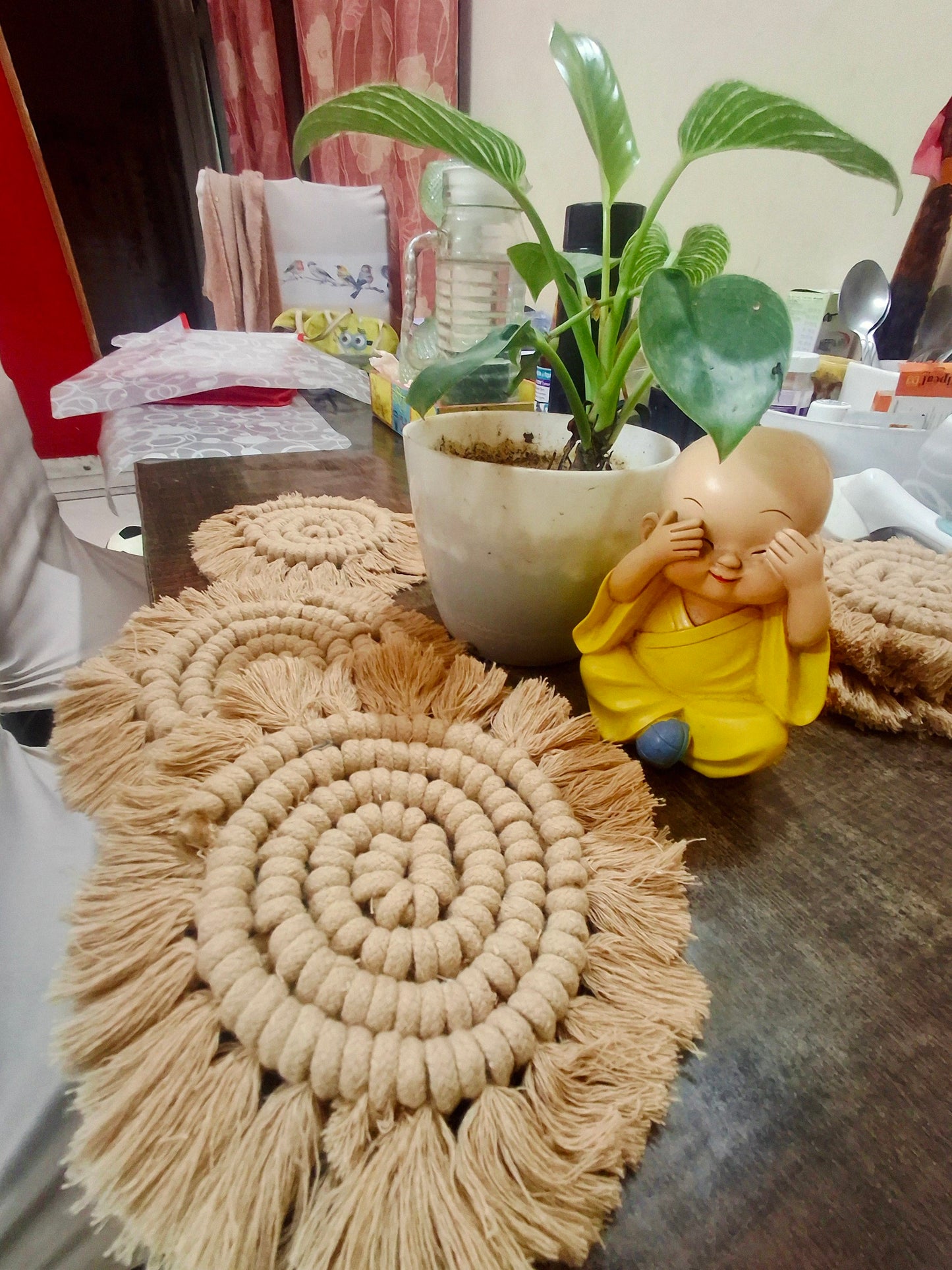 macrame-coasters - Hunar Hatti
