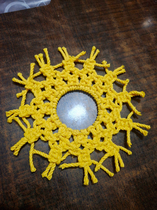 Macrame Tealight holder - Hunar Hatti