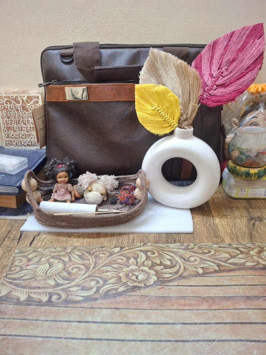 Macrame boho feathers (vase not included) - Hunar Hatti