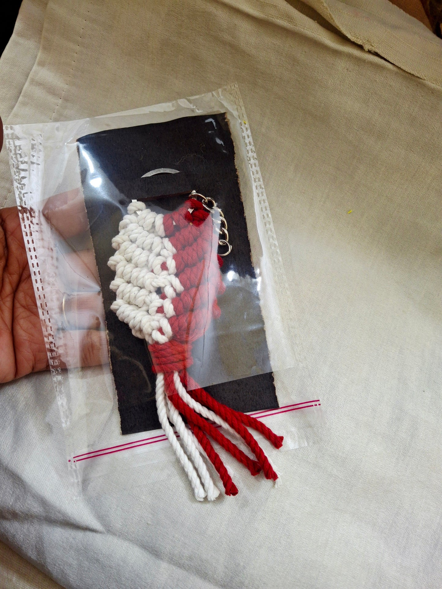 Heart keychain