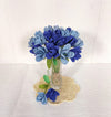 Happy Threads| Tulip Treasures (Open Tulips), Eco-Friendly Handcrafted Single Stem Crocheted Flowers, Lead-Free, Sustainable Decor & Gift Solution - Hunar Hatti