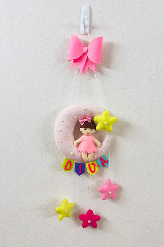 Kids hanging -Girl/Boy on Moon