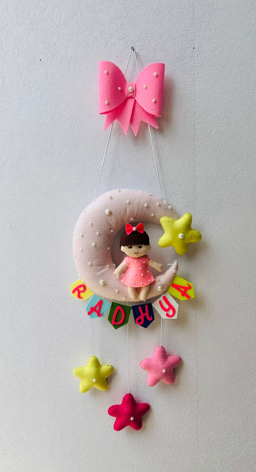 Kids hanging -Girl/Boy on Moon