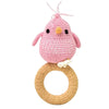 Happy Threads | Chirpy Bird Rattle โ Handmade Eco-Friendly Baby Toy - Hunar Hatti