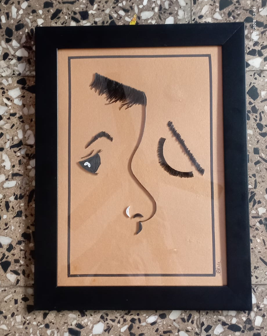 Mom and Baby Face frame