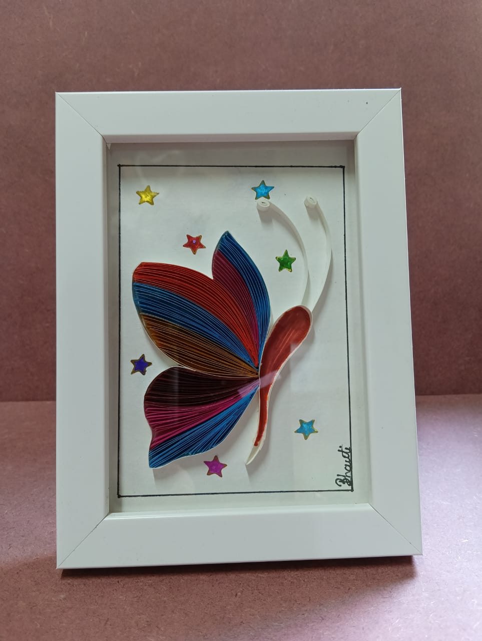 Butterfly frame