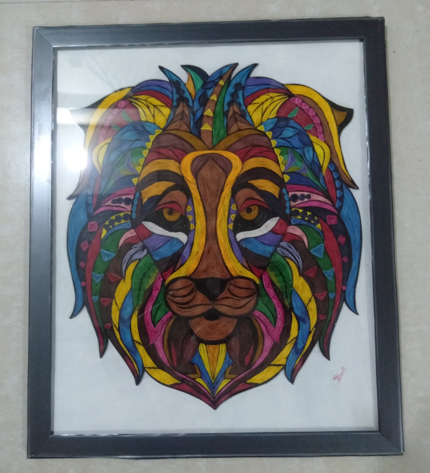 Lion Photo Frame