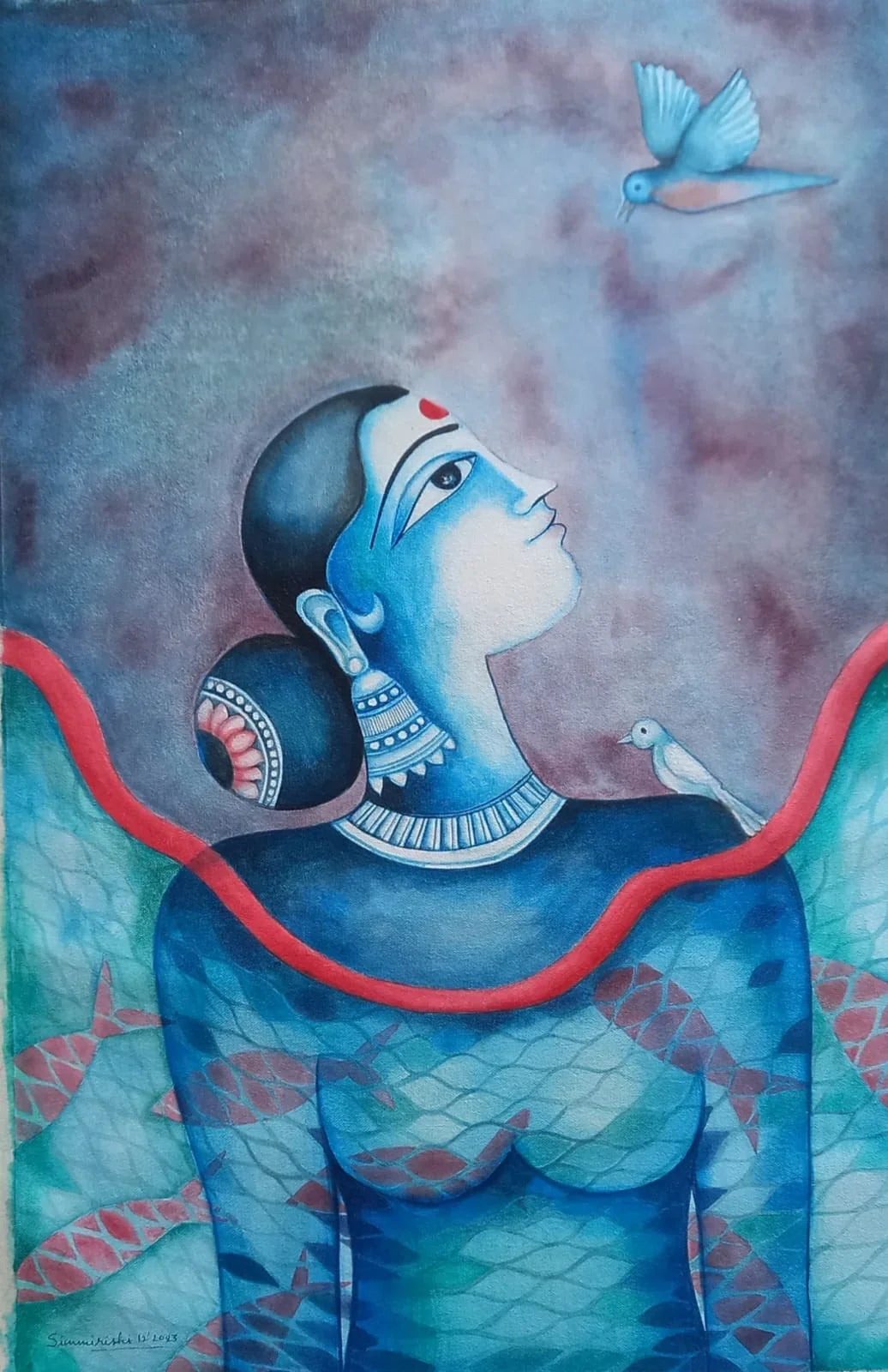 Wall paintings - Hunar Hatti
