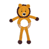 Happy Threads | Mini Simba Rattle Toy – Handcrafted Crochet Lion Companion for Newborn Giggles - Hunar Hatti