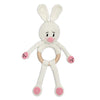 Happy Threads | Cuddly Bunnies Rattle Toy- Handmade Baby Toy for Early Play - Hunar Hatti