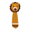 Happy Threads | Mini Simba Hand Rattle – Handmade Crochet Lion for Tiny Roars & Baby Giggles - Hunar Hatti