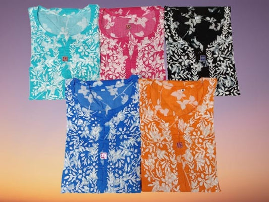 Lucknow special Chikankari-Hand embroidered Women Kurti