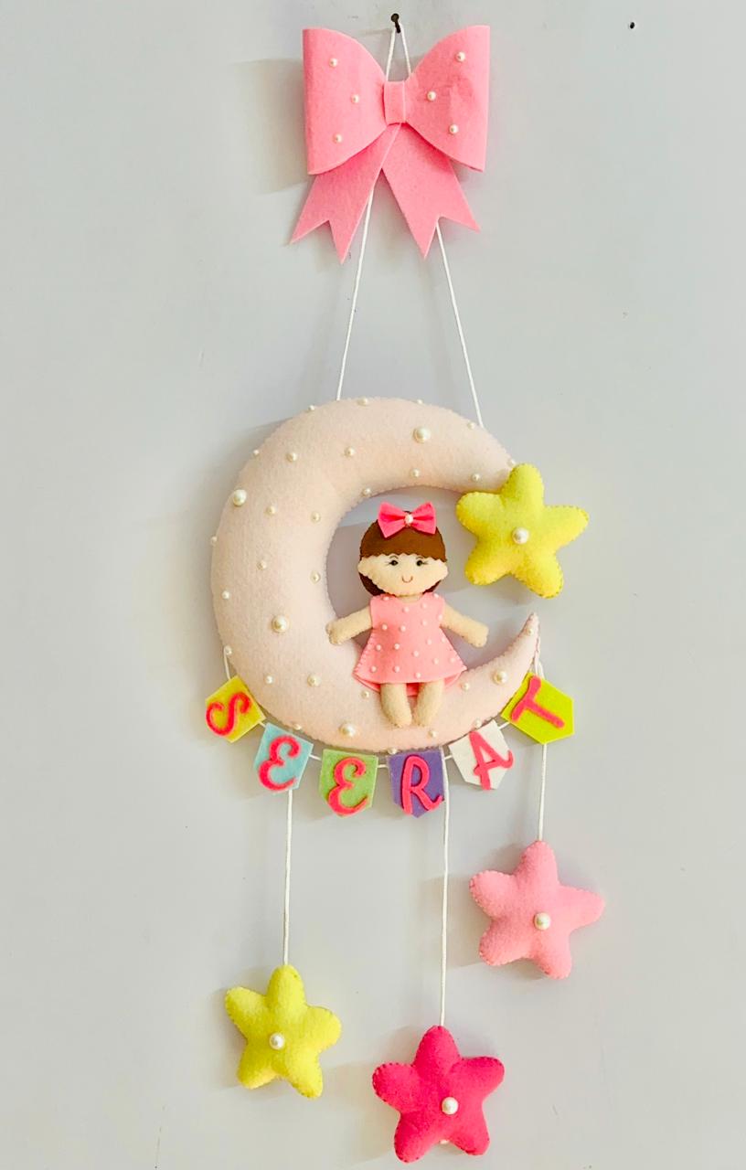 Kids hanging -Girl/Boy on Moon