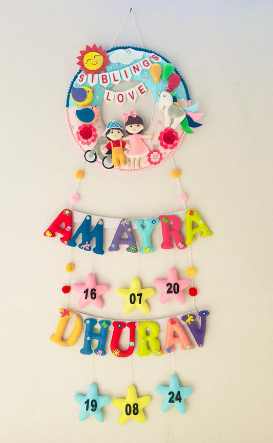 Kids hanging - Sibling's Love hanging