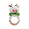 Happy Threads | Moo-Mates Cow Rattle – Handmade Farmyard Fun for Babies - Hunar Hatti
