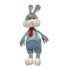 Happy Threads | Handmade Jasper the Bunny | Cuddly Crochet Plush for Kids