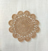 Happy Threads | Handmade Crocheted Floral Doily Set of 2 | Trendy & Elegant Home Décor - Hunar Hatti