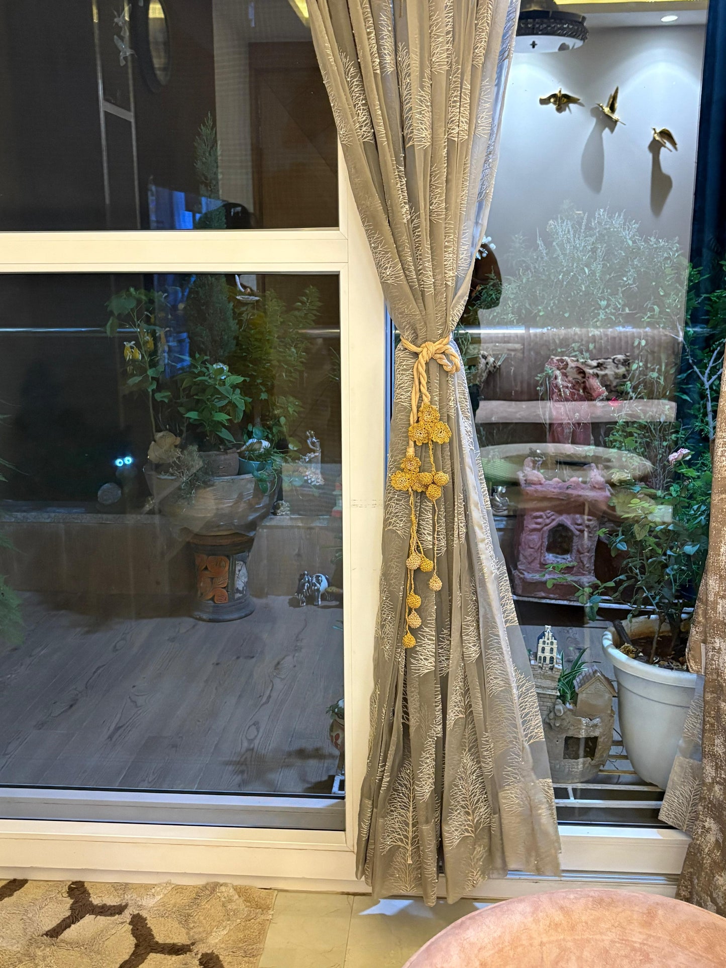 Crochet Curtain ties - Hunar Hatti