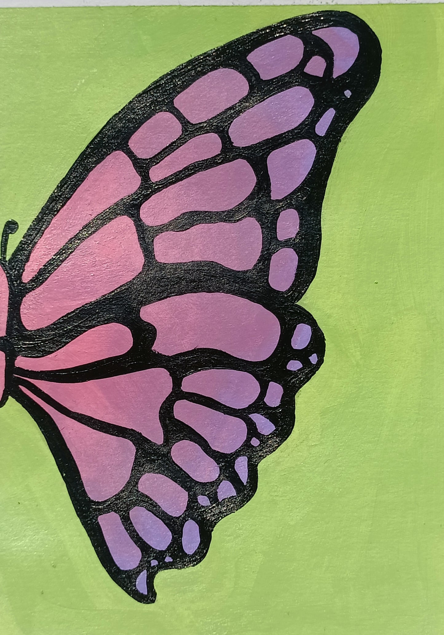 Acrylic Painting -Fluttery butterfly - Hunar Hatti