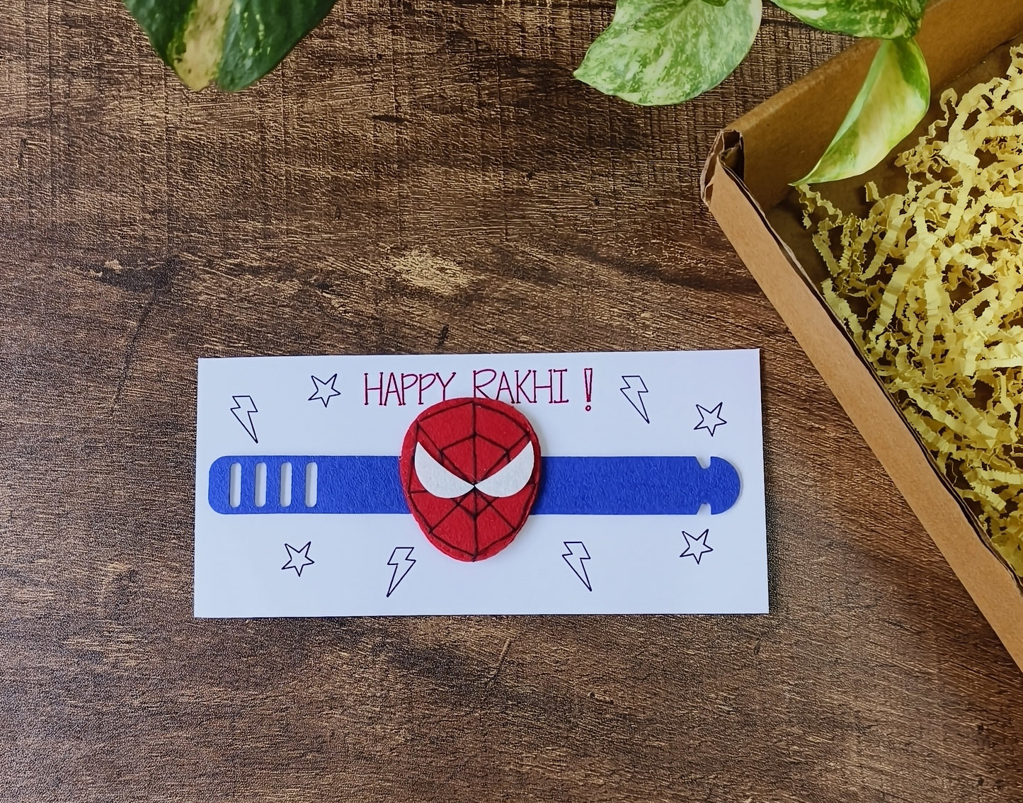 Kids wall hanging- Superhero Rakhi Hamper