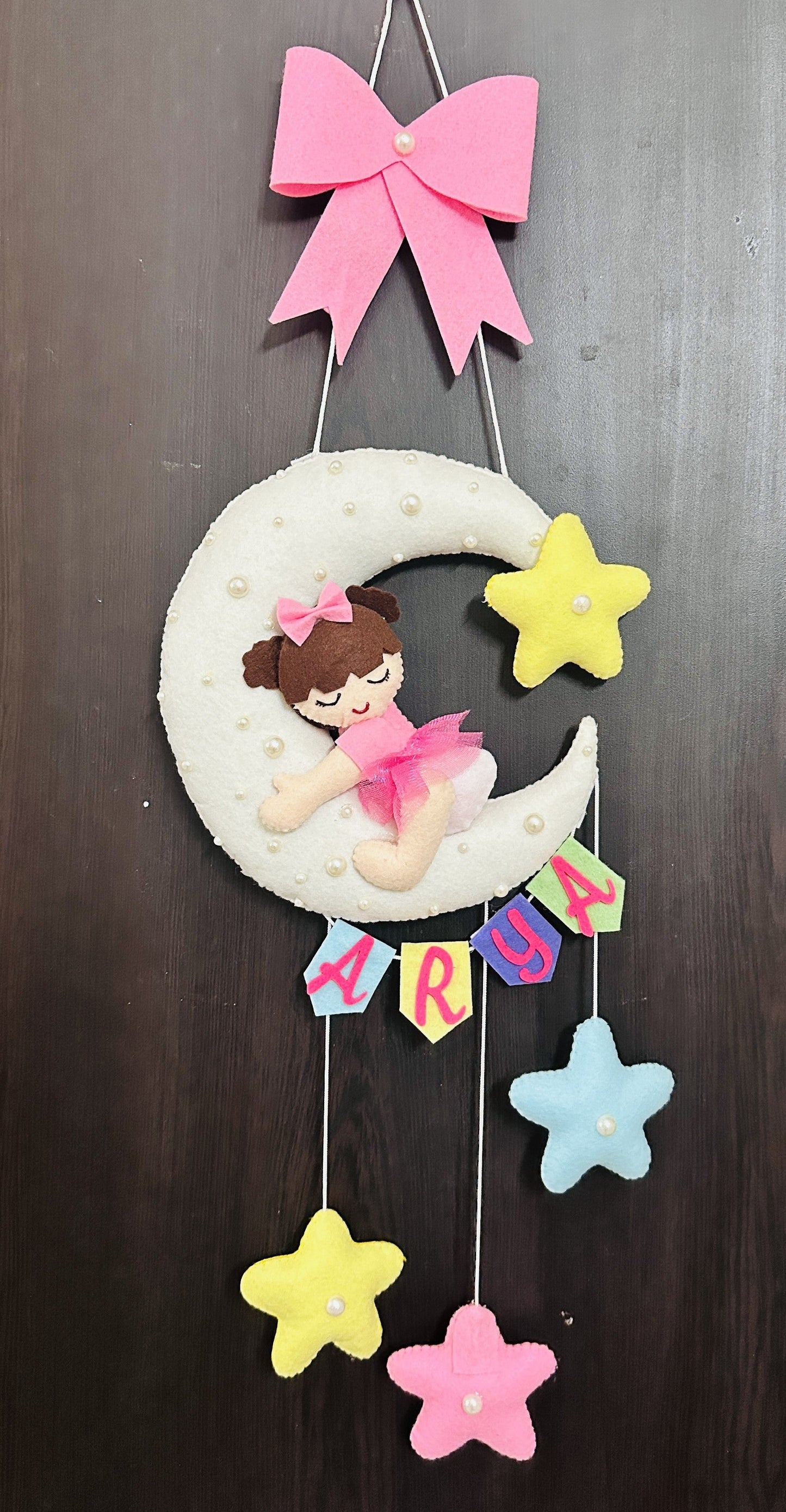 Kids hanging -Girl/Boy on Moon