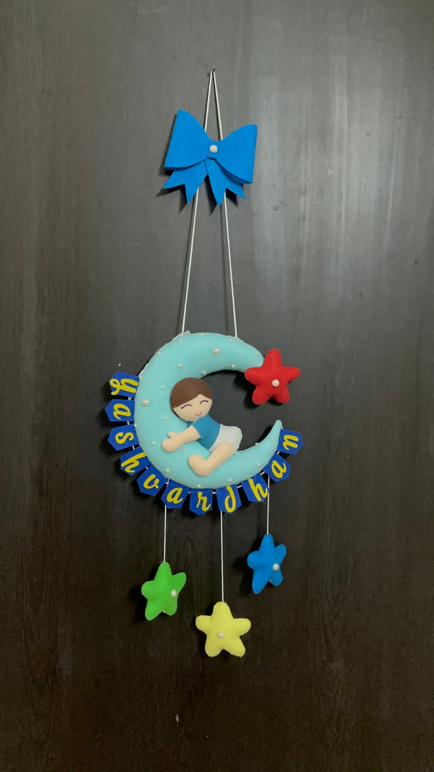 Kids hanging -Girl/Boy on Moon