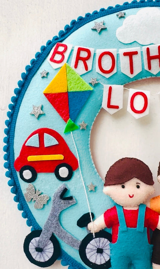 Kids hanging -2 Brothers hanging (12' size)