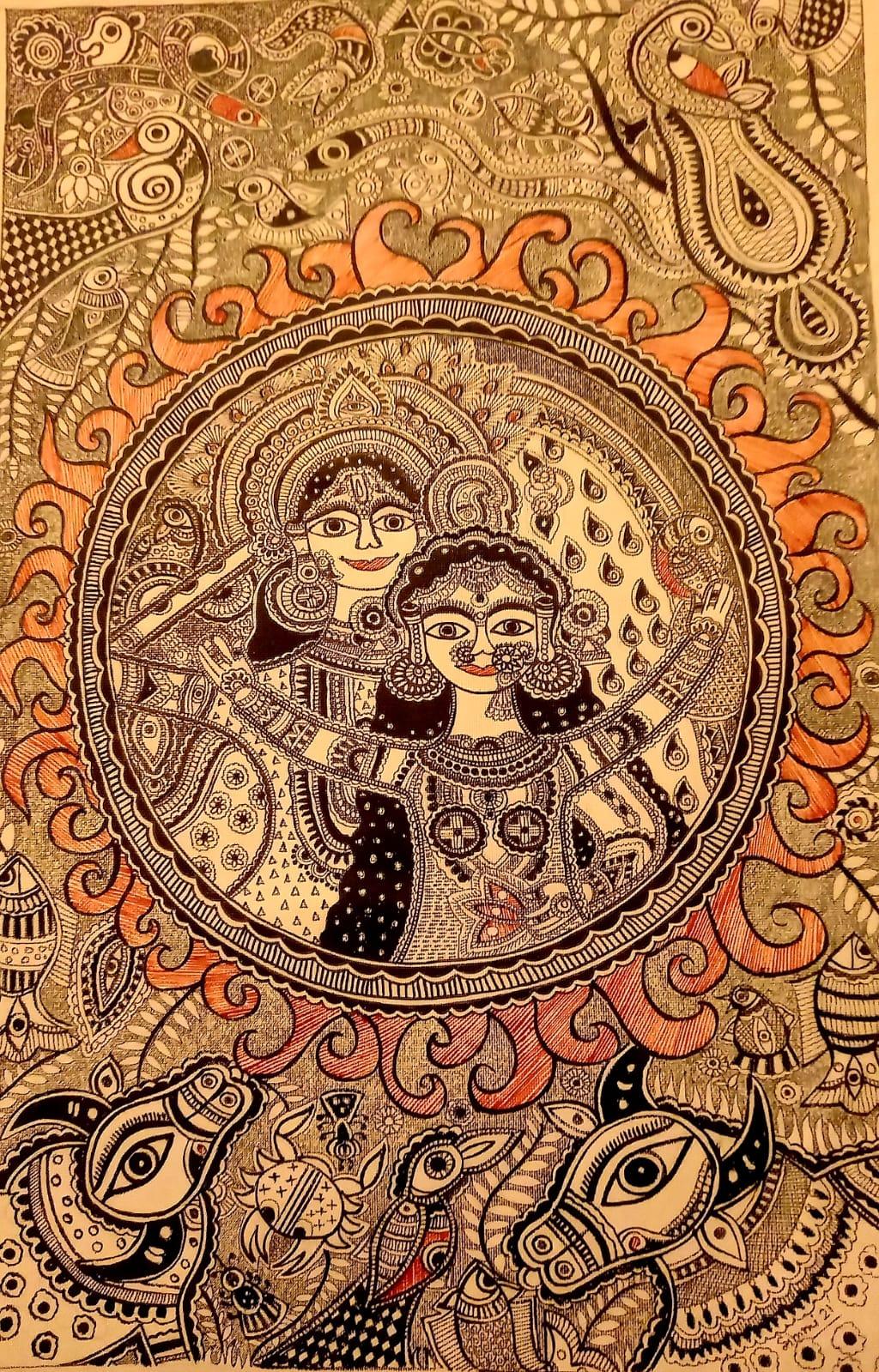 Wall paintings - Hunar Hatti