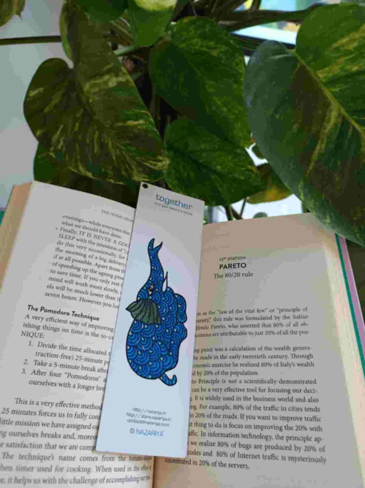 Gond art-Airavat Bookmark