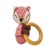 Happy Threads | Charming Reindeer Rattle – Handmade Crochet Baby Toy - Hunar Hatti