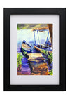 Handcrafted Watercolor Art - 48cm x 38cm - Hunar Hatti