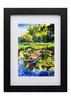 Scenery Watercolor Art - 48cm x 38cm - Hunar Hatti