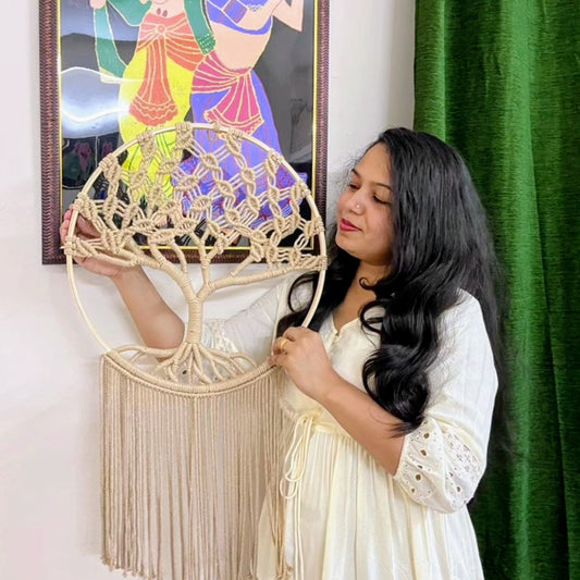 Macrame tree of life