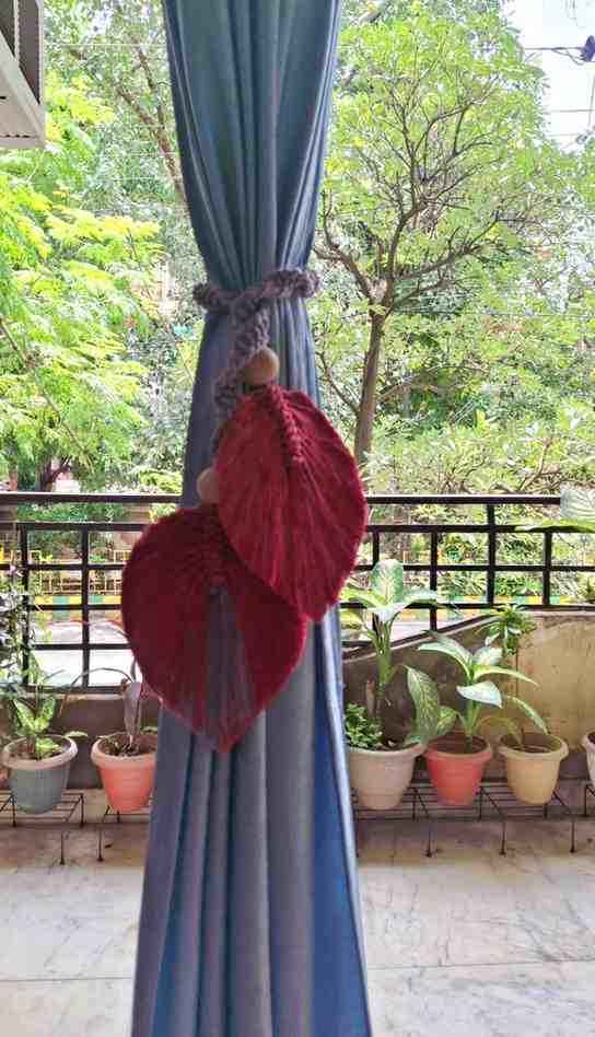 Macrame-Curtain ties