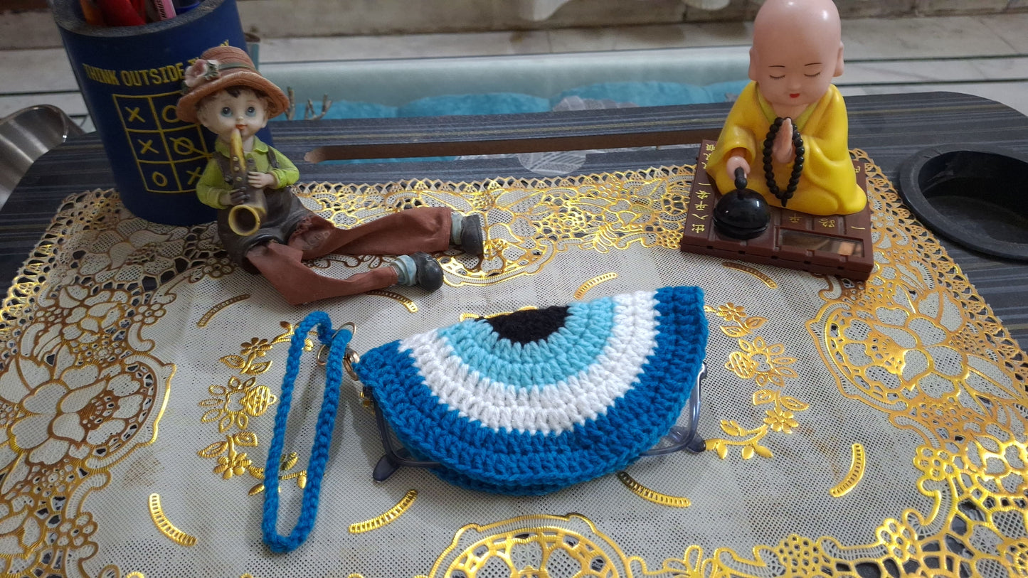 Crochet specs/sunglasses cover