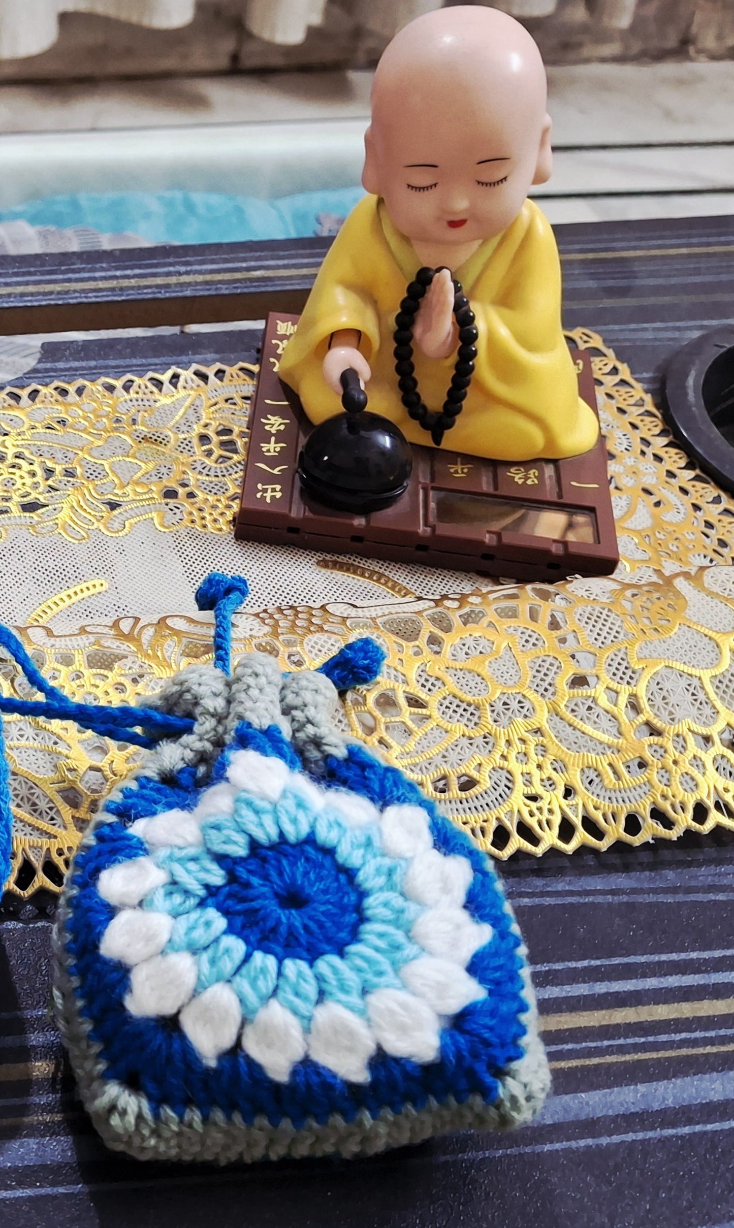 Evil eye earpod/ potli/pouch