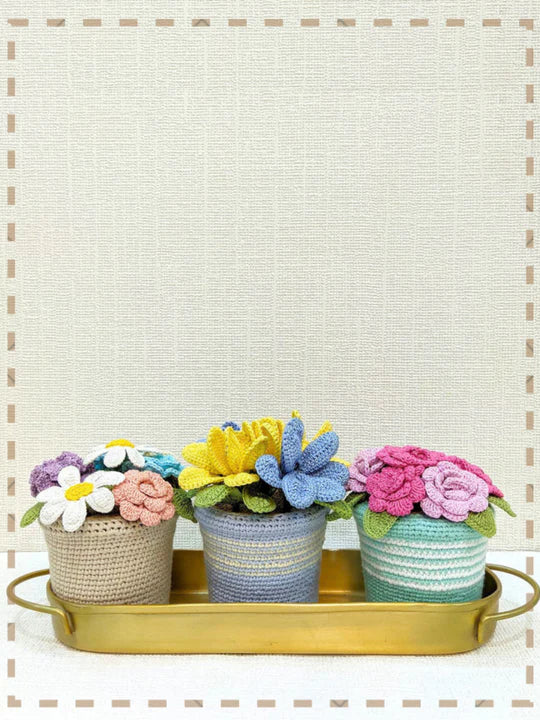 Happy Threads | Handcrafted Gift Set- The Blossom Collection