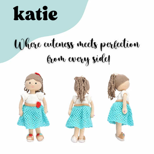 Happy Threads | Crochet Katie Doll – Lovingly Handmade for Endless Playtime Joy