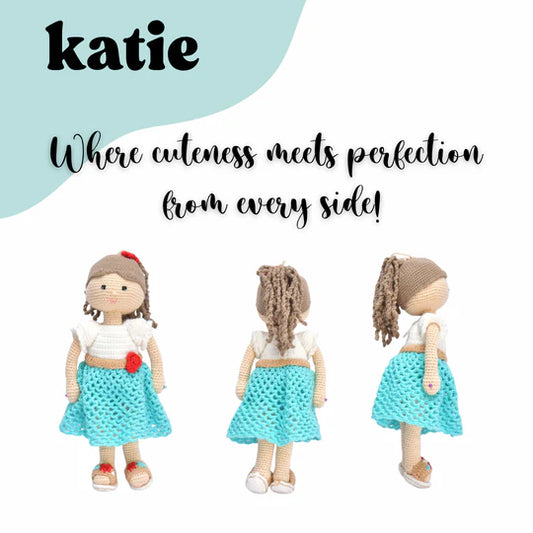 Happy Threads | Crochet Katie Doll – Lovingly Handmade for Endless Playtime Joy