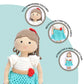Happy Threads | Crochet Katie Doll – Lovingly Handmade for Endless Playtime Joy