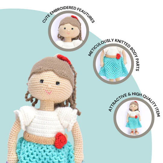 Happy Threads | Crochet Katie Doll – Lovingly Handmade for Endless Playtime Joy