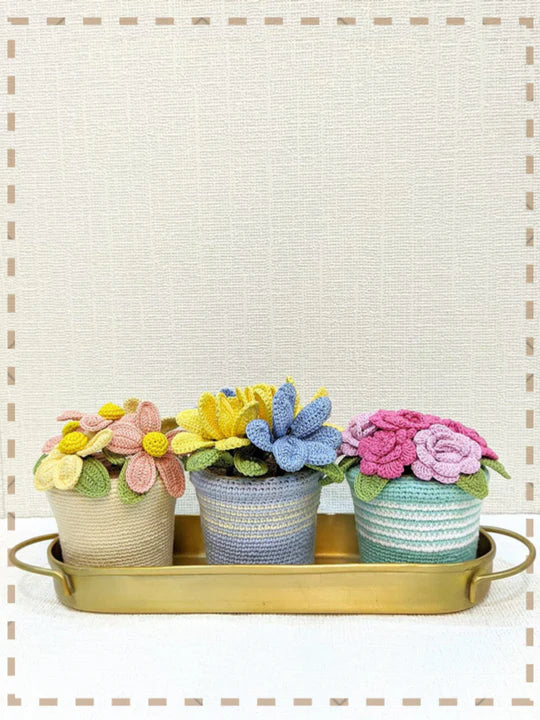Happy Threads | Handcrafted Gift Set- The Bloom Collection