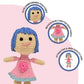 Happy Threads | Zoffee – Super Cute Terrific Doll | Handmade Crochet Soft Toy, Mini Doll for Imaginative Play & Collecting