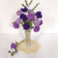 Happy Threads|Colourful Carnations, Eco-Friendly Handcrafted Single Stem Crocheted Flowers - Child-Safe, Lead-Free, Sustainable Decor & Gift Solution