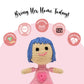 Happy Threads | Zoffee – Super Cute Terrific Doll | Handmade Crochet Soft Toy, Mini Doll for Imaginative Play & Collecting