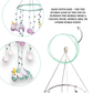 Happy Threads | Whimsical Unicorn Baby Mobile – Soft Crochet Dreamland Decor - Hunar Hatti